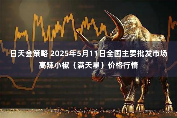 日天金策略 2025年5月11日全国主要批发市场高辣小椒（满天星）价格行情